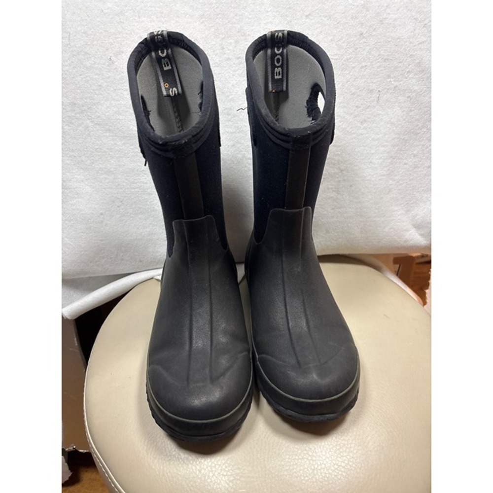 Bogs Classic High HA Waterproof Boots Youths 4 Black Good Insulated Snow Rain
